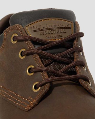 Tenis de Seguridad Dr Martens Culvert Slip Resistant Cuero Para Mujer DR8594Y